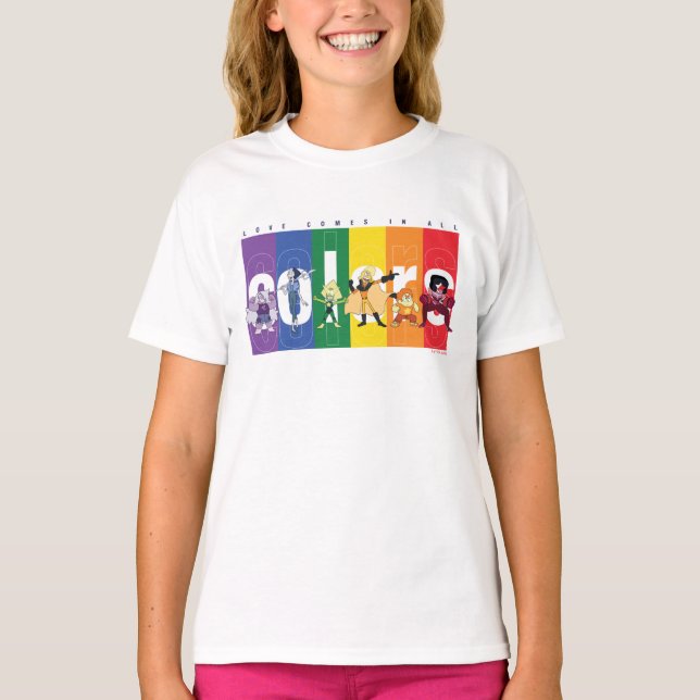 T-shirt Steven Universe - L'Amour Arrive Dans Toutes Les C (Devant)