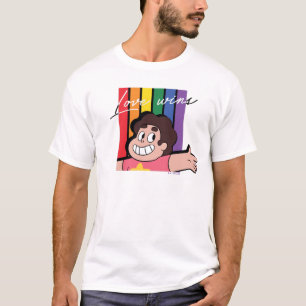 T-shirt Steven Universe - L'amour gagne