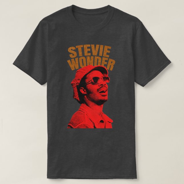 T-shirt Stevie Wonder 2 (Design devant)