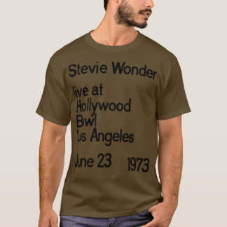 T-shirt Stevie Wonder LIVE