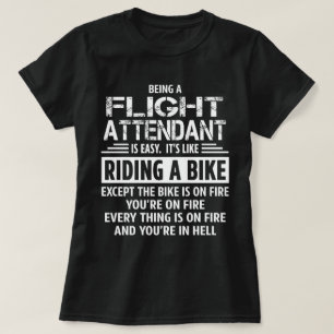 T-shirt Steward (hôtesse de l'air)