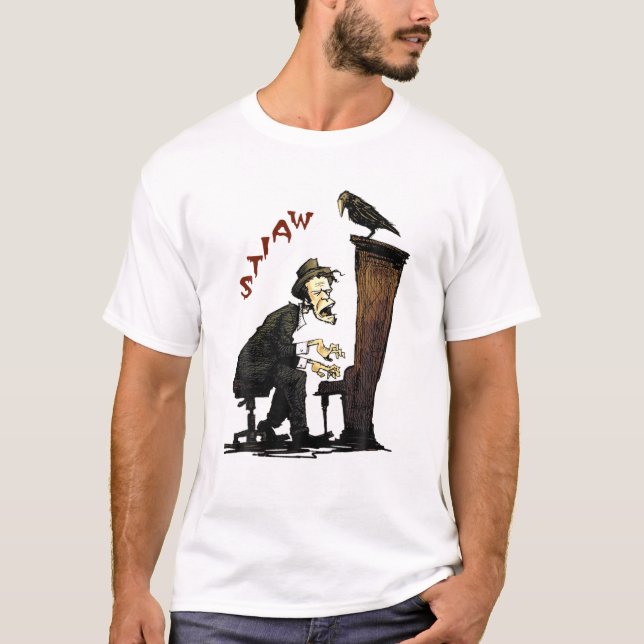 T-shirt Stiaw Eagle Jouer Piano Classique Tom Arts Attend  (Devant)