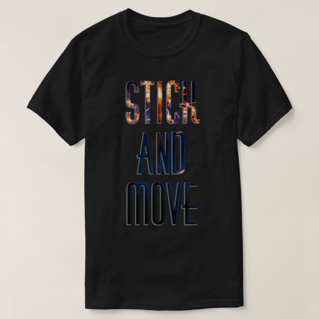 T-shirt Stick and Move 1 (Design devant)