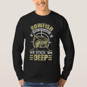 T-shirt Stick BowFishing Leur Idée de chemise profonde