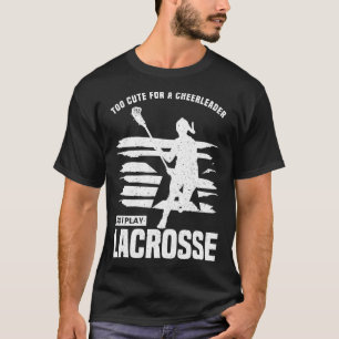 T-shirt Stick Chick Femen Chemise de crosse pour filles La