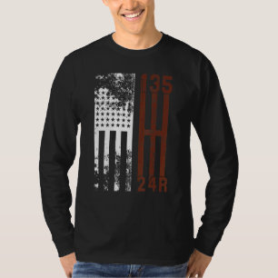 T-shirt Stick Drapeau Usa Shift Gear 4x4 Suv Off Road Trai