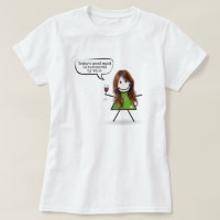 Stick Girl With Wine and Fun Quote