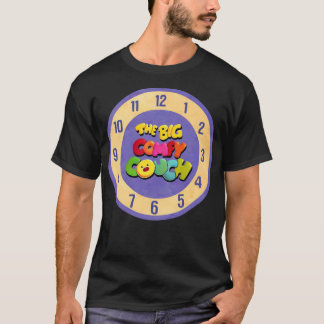 T-shirt Sticker à l'horloge du grand canapé confortable