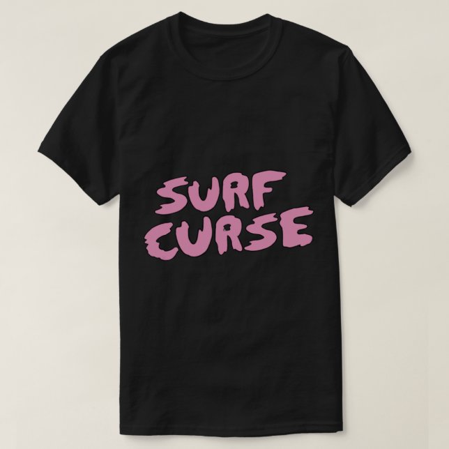 T-shirt Sticker à malédiction surf (Design devant)
