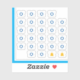 T-Shirt-Sticker - Board Game Typ Aufkleber