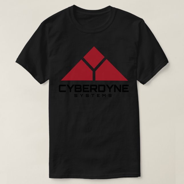 T-shirt Sticker CYBERDYNE LOGO (Design devant)