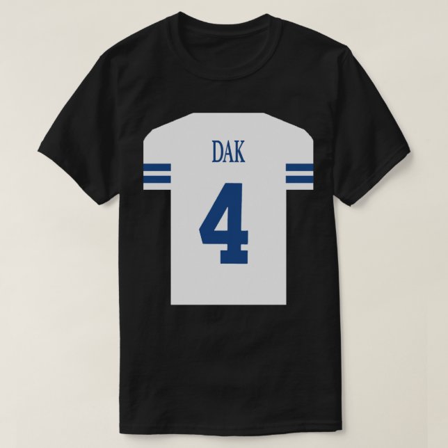 T-shirt Sticker Dak Prescott Jersey (Design devant)