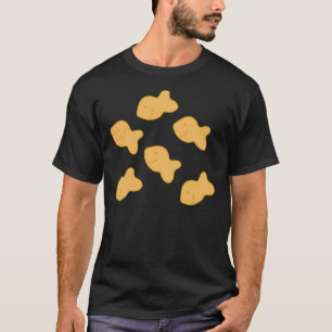 T-shirt Sticker de crackers de poisson rouge