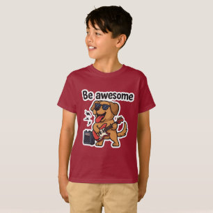 T-shirt Sticker de guitare cool   Soyez Des Vibes Intéress