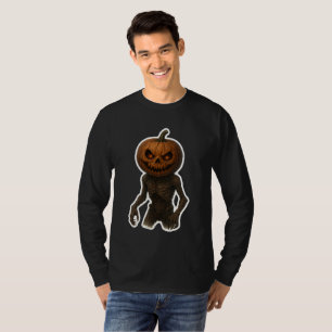 T-shirt Sticker déplaisant Halloween Citrouille Monster