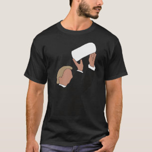 T-shirt Sticker Donald Trump Throwing Paper Towers