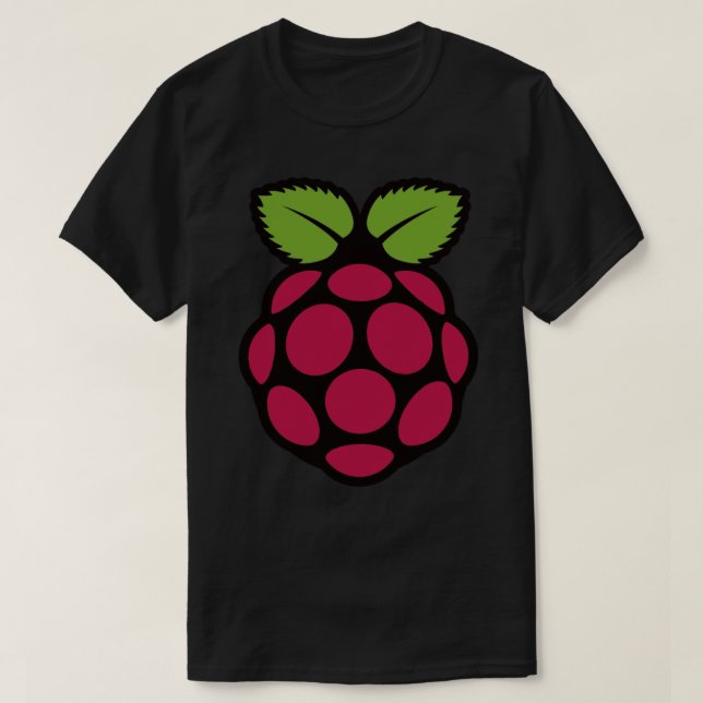 T-shirt Sticker du logo Raspberry Pi.png (Design devant)