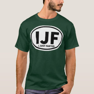 T-shirt Sticker IJF - Sticke ovale