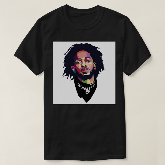 T-shirt Sticker Kendrick Lamar THP5 (Design devant)