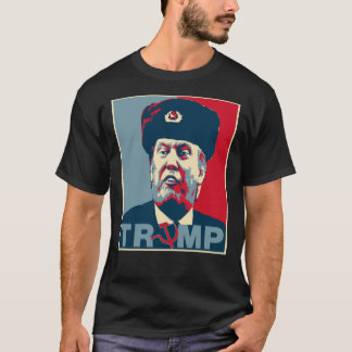 T-shirt Sticker pour affiche Trump Russia
