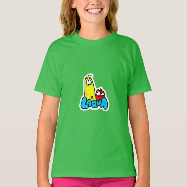 T-shirt Sticker pour bande dessinée larva (Devant)