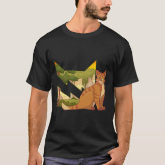 T-shirt Sticker pour chats guerriers Thunderclan Warriors.