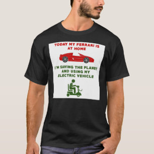 T-shirt Sticker pour scooter de mobilité drôle.png