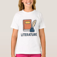 Sticker pour sujets de littérature - Livre & Quill