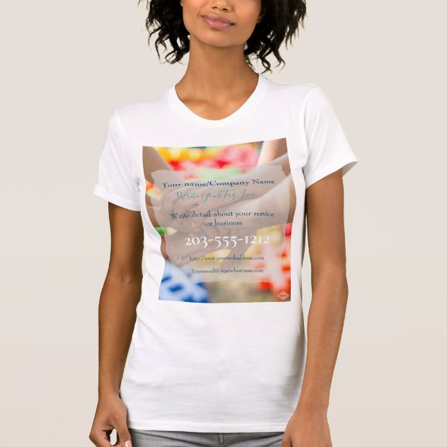 T-shirt Sticker promotionnel que vous customisez - HAMbyWG (Devant)