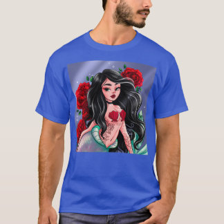 T-shirt Sticker Sirène Petit Sirène Sirène Cadeau 4