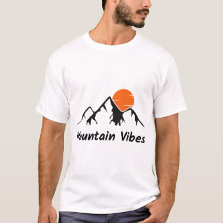 T-shirt Sticker Sunset Vibes Mountain