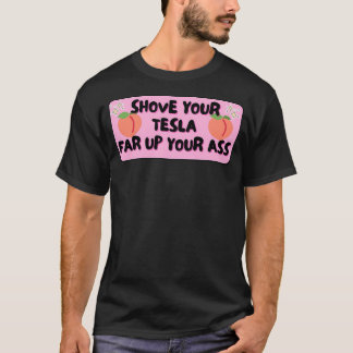 T-shirt Sticker Tesla Bumper