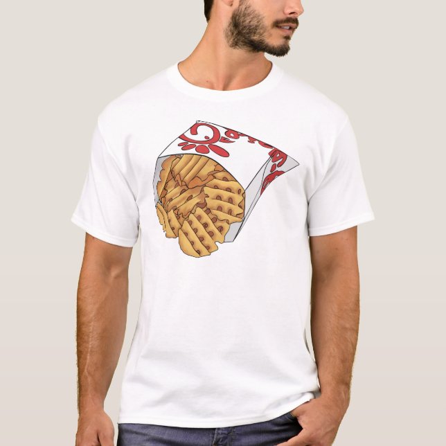 T-shirt Sticker Waffle Fries (Devant)