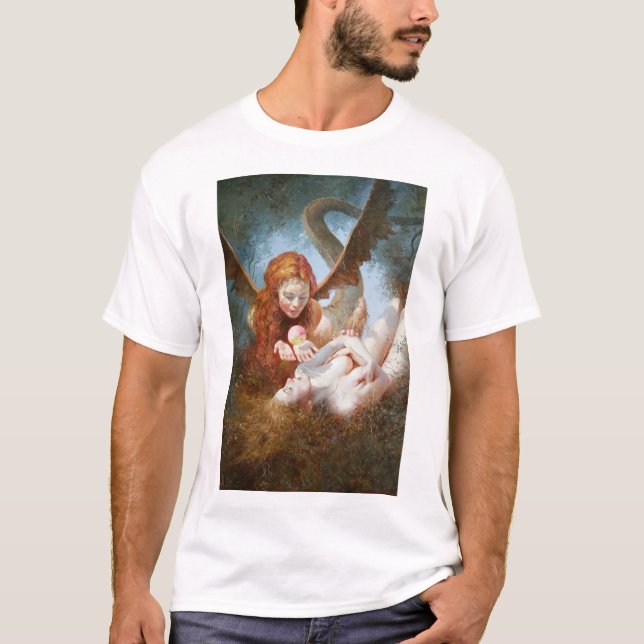 T-shirt Sticker Yuri Klapouh, Lilith et Eve 1963 (Devant)