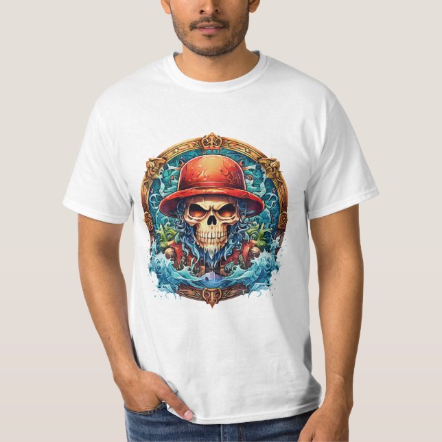 T-shirt Stickers One Piece - Fun Anime Decks pour les fans (Devant)