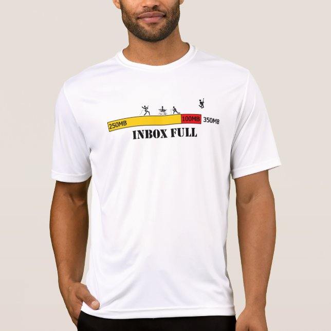 T-Shirt "Stickmen" in der Postbox (Vorderseite)