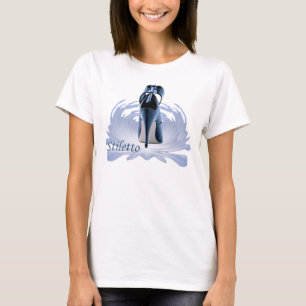 T-shirt Stiletto sur un piédestal