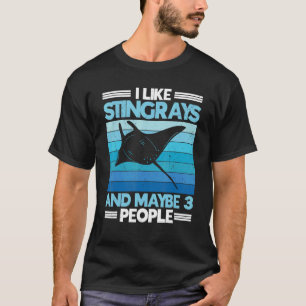 T-shirt Stingray Manta Ray Mer Vie Animal Océan Créature