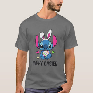 T-shirt Stitch With Easter Bunny Happy Easter