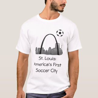 T-shirt stlouis, St Louis : Première ville du football de
