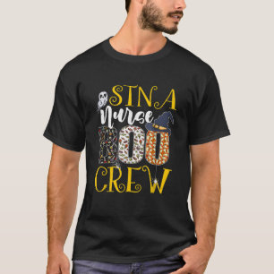 T-shirt STNA Nurse Boo Crew Halloween Costume Boo Ghost Sp
