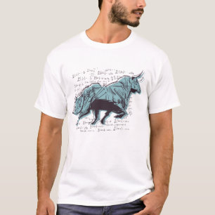 T-shirt Stock des investisseurs Bear vs Bull Trader du mar