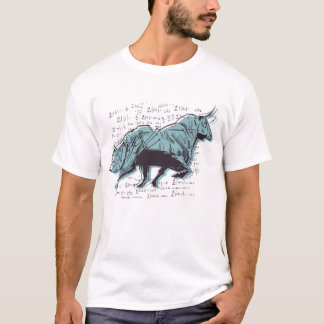 T-shirt Stock des investisseurs Bear vs Bull Trader du mar