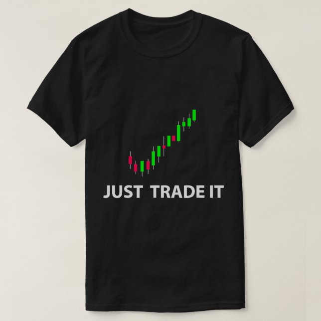 T-shirt Stock & FX Trading Tee - shirts - JUSTE COMMERCE I (Design devant)