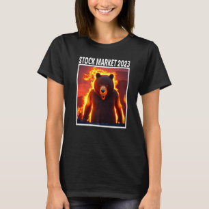 T-shirt Stock Market 2023 Bear Market Crypto Trading Reces
