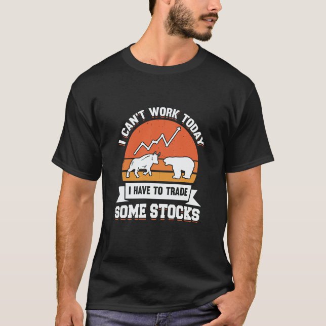 T-shirt Stock Market Capitalism Day Trader Trading Capital (Devant)