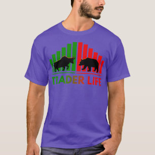 T-shirt Stock Market Day Trader Vie Investissement