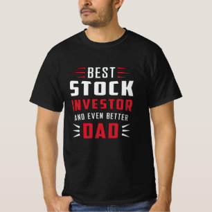 T-shirt Stock Stock de marché Investisseur Bull Trader