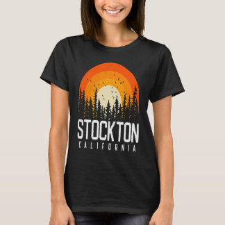 T-shirt Stockton California CA Vintage les années 70 80s 9