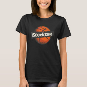 T-shirt Stockton Hometown Joueur de basket-ball Sports